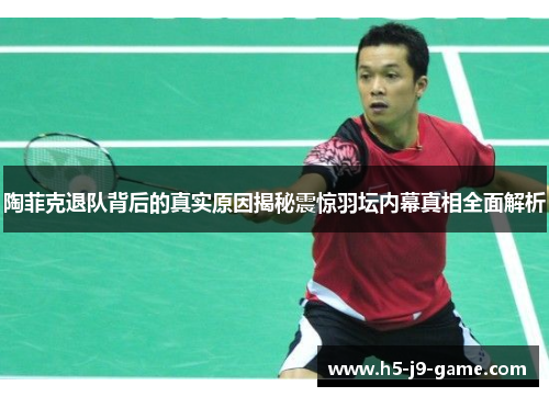 陶菲克退队背后的真实原因揭秘震惊羽坛内幕真相全面解析